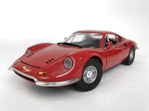 FERRARI: 1:18 scale Ferrari Dino 246GT produced by Anson. (NB description)