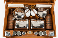 PICNIC SET: An exceptional early leather cased picnic set [Location: Melbourne] - 10
