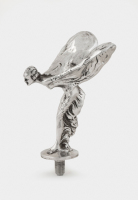ROLLS-ROYCE: A Rolls-Royce Spirit of Ecstacy Flying Lady mascot, height overall 13cm [Location: Melbourne] - 2