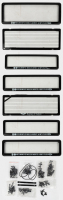ROLLS-ROYCE / BENTLEY: A group of assorted Rolls-Royce & Bentley dealership plastic number plate covers [Location: Melbourne] - 2