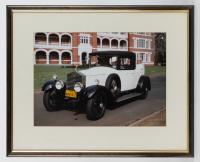PRINTS: Two Rolls-Royce themed prints, mounted, framed & glazed [Location: Melbourne] - 4