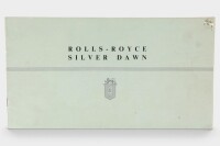 SILVER DAWN: A c1953 Rolls-Royce Silver Dawn sales brochure, nine pages [Location: Melbourne]