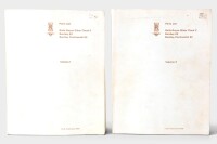 ROLLS-ROYCE / BENTLEY: A 1960 Rolls-Royce Silver Cloud II, Bentley S2 & Bentley Continental S2 Parts List, Volumes One & Two [Location: Melbourne]
