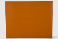 ROLLS-ROYCE: 'The Spirit - Celebrating 75 Years of the Rolls-Royce Motor Car' by Ken Dallison, large format leatherbound hardcover book, limited edition (1672/2000), signed by artist Ken Dallison [Location: Melbourne]