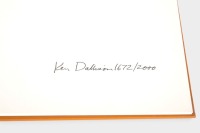 ROLLS-ROYCE: 'The Spirit - Celebrating 75 Years of the Rolls-Royce Motor Car' by Ken Dallison, large format leatherbound hardcover book, limited edition (1672/2000), signed by artist Ken Dallison [Location: Melbourne] - 3