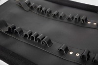 TOOL ROLL: A high-quality leather tool roll, made in Sheffield, England. Once extended, measures 90cm high, 50cm wide. [Location: Melbourne] - 3