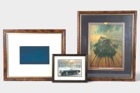 ROLLS-ROYCE & BENTLEY: Three framed and glazed items related to Rolls-Royce & Bentley [Location: Melbourne]