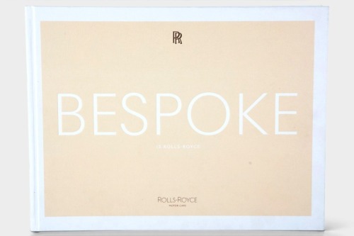 ROLLS-ROYCE: A hardcover large-format Rolls-Royce 2023 Bespoke Yearbook titled 'Bespoke is Rolls-Royce' [Location: Melbourne]