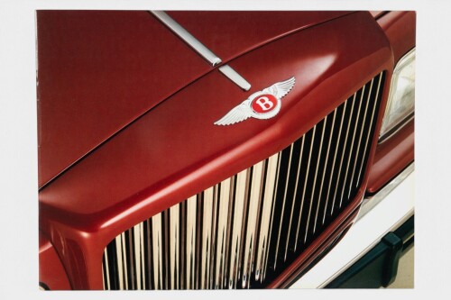 BENTLEY: A 1987 Bentley model range / company profile sales brochure, includes separate pages for models such as Bentley Eight, Mulsanne, Turbo R & Continental [Location: Melbourne]