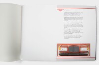 BENTLEY: A 1987 Bentley model range / company profile sales brochure, includes separate pages for models such as Bentley Eight, Mulsanne, Turbo R & Continental [Location: Melbourne] - 2