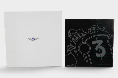 BENTLEY: Two Bentley sales brochures, includes a 1995 Bentley Azure brochure and a c1992 Bentley Brooklands brochure in fitted envelope [Location: Melbourne]