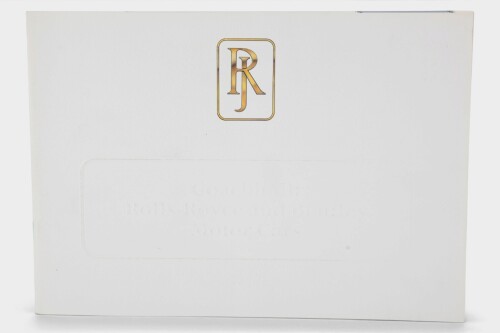 ROBERT JANKEL: A c1990 Robert Jankel Coachbuilders model range brochure, includes glossy photo stock images and embossed cover [Location: Melbourne]