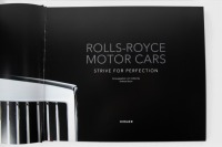 ROLLS-ROYCE: 'Rolls-Royce Motor Cars - Strive for Perfection' by Andreas Braun, hardcover book, published 2014 [Location: Melbourne] - 2