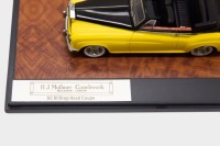 ROLLS ROYCE: A Matrix 1:43 scale Rolls Royce H J Mulliner coachwork SC III drop head coupe (MX 11705-011) in yellow/black paintwork, limited edition 028 of 408 pieces [Location: Melbourne] - 3
