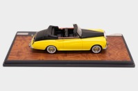 ROLLS ROYCE: A Matrix 1:43 scale Rolls Royce H J Mulliner coachwork SC III drop head coupe (MX 11705-011) in yellow/black paintwork, limited edition 028 of 408 pieces [Location: Melbourne] - 4