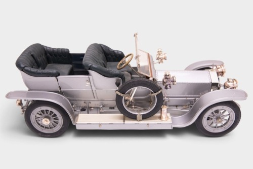 SILVER GHOST: A 1:12 scale model by Franklin Mint of 1907 Rolls-Royce Silver Ghost [Location: Melbourne]