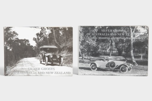 SILVER GHOST: 'Silver Ghosts of Australia & New Zealand' together with 'Silver Ghosts of Australia & New Zealand - Cameo Histories of the Post-War Cars', limited edition hardcover books, both numbered 224 of 500 [Location: Melbourne]