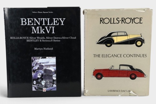 ROLLS-ROYCE / BENTLEY: Two hardcover books relating to early Rolls-Royce & Bentley Mk VI [Location: Melbourne]