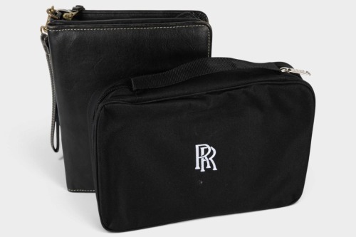 ROLLS-ROYCE / BENTLEY: A Rolls-Royce branded Battery Conditioner in original bag & a Bentley labelled daily planner made by FranklinCovey [Location: Melbourne]