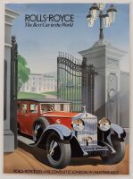 POSTERS: Five Bentley / Rolls-Royce laminated posters [Location: Melbourne] - 2