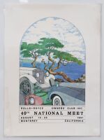 POSTERS: Five Bentley / Rolls-Royce laminated posters [Location: Melbourne] - 6