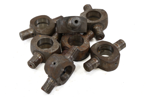 ROLLS-ROYCE: Seven tailshaft universal bearing retainers/trunnion bearings (P/N G101246) thought to suit small HP model [Location: Melbourne]