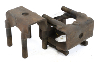 20/25HP: Three R-R 20/25HP NOS front spring clips (P/N F59619) [Location: Melbourne]
