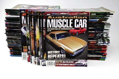 MUSCLE CAR MAGAZINES: A large quantity of 'Australian Muscle Car' magazines
