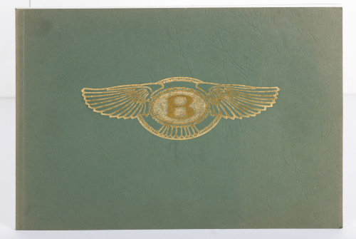 BENTLEY: A limited edition signed, softcover book titled 'The Legends and the Thunder - Number 1' covering 3 Litre Bentley Experimental Number Two- BM 8752' by Timothy Houlding [Location: Melbourne]