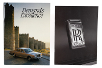 ROLLS-ROYCE: Two items of literature on Rolls-Royce, including a 1995 Rolls-Royce Silver Spur/Silver Spirit brochure, along with Rolls-Royce 'Demands of Excellence' marketing brochure [Location: Melbourne]