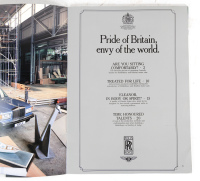 ROLLS-ROYCE: Two items of Rolls-Royce literature, including a circa 1976 printed Corniche brochure along with 'Rolls-Royce - Pride of Britain, envy of the world' marketing publication booklet [Location: Melbourne] - 3