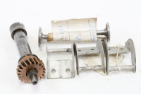 ROLLS-ROYCE: Two R-R valves - model N/K (possible P/N R1686), a bonnet catch model N/K and a possible Rolls-Royce distributor & oil pump driveshaft & gear- model N/K [Location: Melbourne]