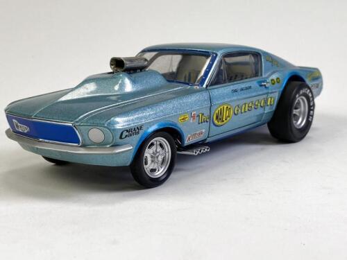FORD: 1:18 scale Ohio George&rsquo;s 1967 Malco &lsquo;The Gasser&rsquo; Mustang dragster produced by GMP. (NB description)