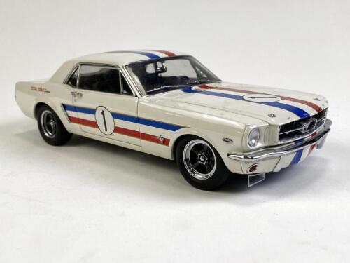 FORD/GEOGHEGAN: 1:18 scale 1965 ATCC Ford Mustang driven by I. "Pete" Geoghegan produced by Classic Carlectables. (NB description)