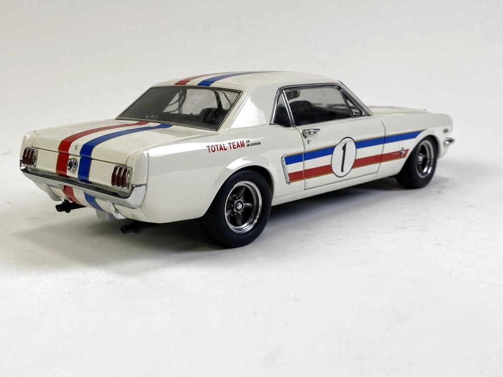 FORD/GEOGHEGAN: 1:18 scale 1965 ATCC Ford Mustang driven by I