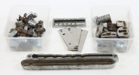 SEAT HARDWARE: A box of assorted R-R door & seat hardware items [Location: Melbourne]