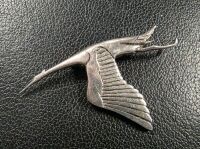 HISPANO-SUIZA: A fine early Hispano-Suiza style flying stork lapel badge, 5cm long [Location: Perth] - 4