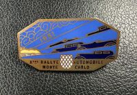 MONTE CARLO: A fine enamelled original 1931 Monte Carlo Rally lapel badge, 3.5cm long [Location: Perth] - 2