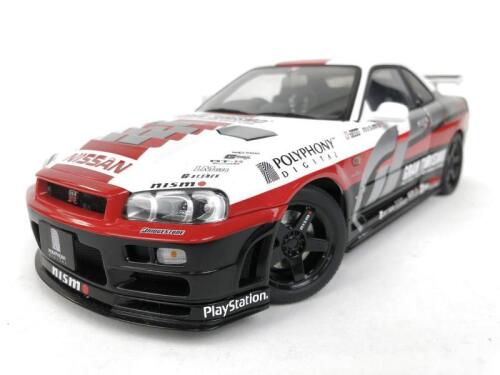 NISSAN: 1:18 scale Nissan Skyline R34 produced by AutoArt. (NB description)