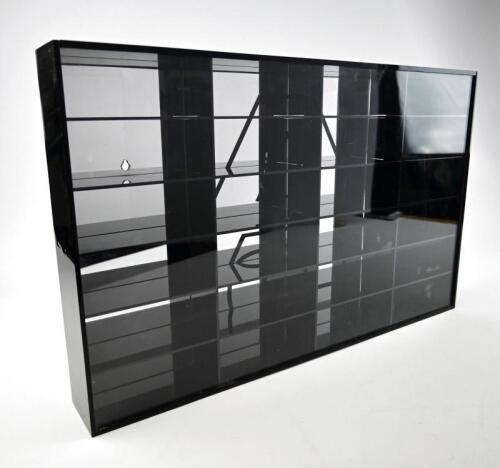DISPLAY CASE: 1:43 scale perspex model display case with 24 display spaces.