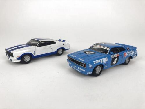 FORD: Pair of 1:43 scale Ford Falcon XC cars produced by Trax. (NB description)