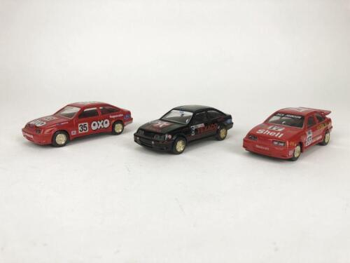 FORD: Group of 1:43 scale Ford Sierra RS Cosworth racing cars produced by Trax. (NB description)