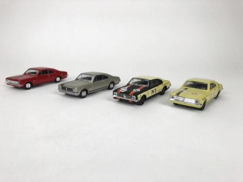 HOLDEN: Group of 1:43 scale Holden Monaro GTS cars produced by Trax. (NB description)