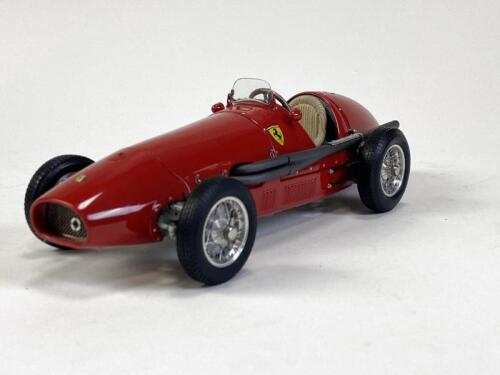 FERRARI: 1:18 scale 1953 Ferrari 500 F2 double world champion 1952/53 produced by CMC. (NB description)