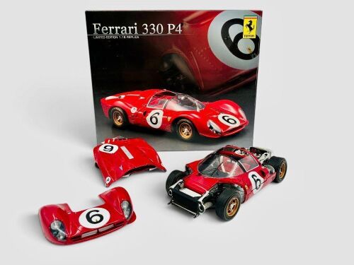 FERRARI 330 P4: A 1:18 scale Ferrari 330 P4 by GMP with original packaging [Location: Sydney]
