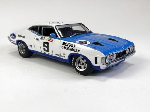 FORD/MOFFAT: 1:18 scale 1973 Bathurst Winning Ford XA Falcon driven by A. Moffat and P. Geoghegan produced by AutoArt. (NB description)