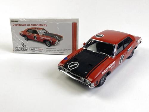 FORD/MOFFAT: 1:18 scale 1972 Ford XA Falcon GT-HO Phase IV driven by Moffat produced by Classic Carlectables. (NB description)