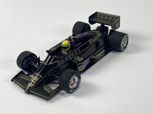 LOTUS/RENAULT: 1:18 scale 1985 Formula 1 Lotus Renault 97 T produced by MiniChamps. (NB description)