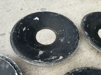 WHEEL DISCS: A set of five 19-inch unpainted outer discs [Location: Sydney] - 10