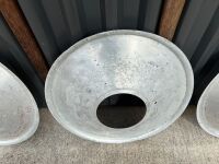 WHEEL DISCS: A set of five 19-inch unpainted outer discs [Location: Sydney] - 14
